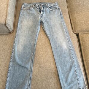 Levi's Blue Straight Jeans Classic Denim Style